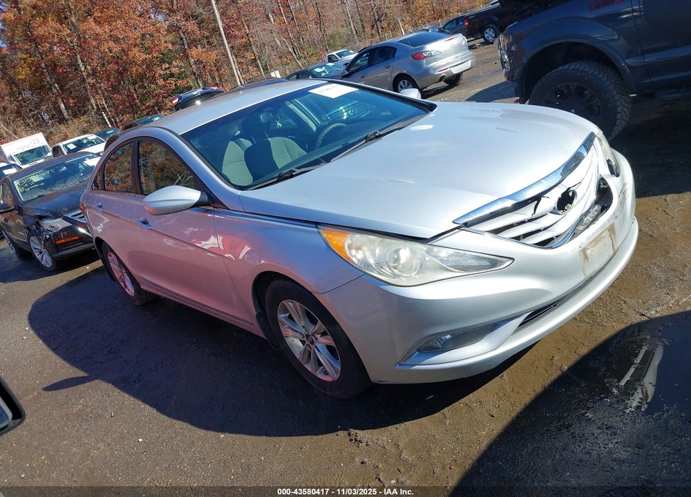 2013 HYUNDAI SONATA GLS VIN: 5NPEB4ACXDH517525