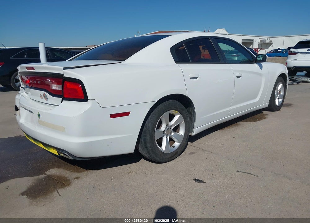 2014 DODGE CHARGER SE VIN: 2C3CDXBG0EH240550