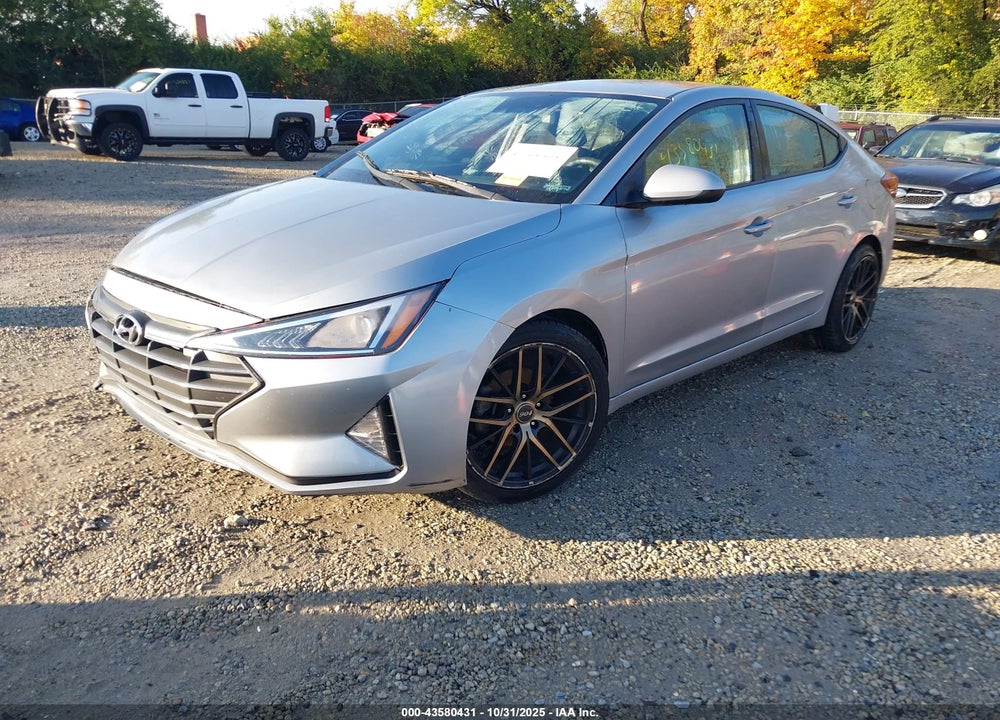 2020 HYUNDAI ELANTRA SEL VIN: KMHD84LF4LU017345