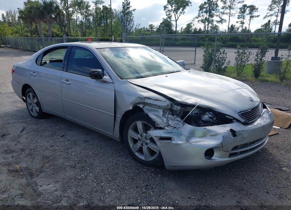 2005 LEXUS ES 330 VIN: JTHBA30G155067834
