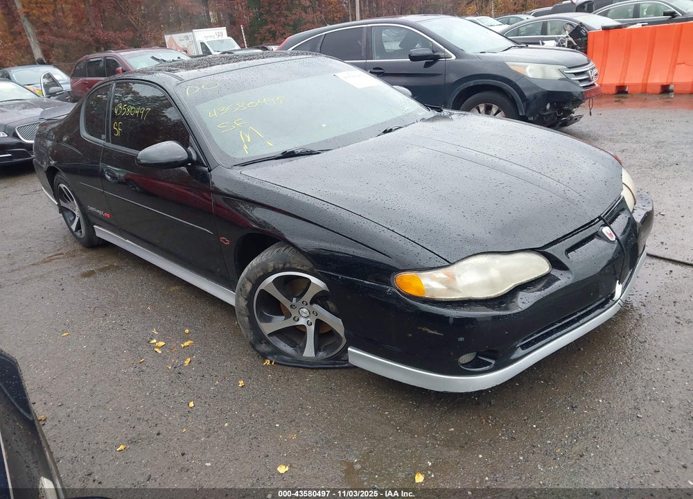 2004 CHEVROLET MONTE CARLO SUPERCHARGED SS VIN: 2G1WZ151249209817