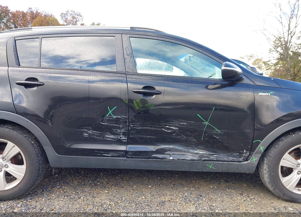 2011 KIA SPORTAGE VIN: KNDPBCA29B7023622