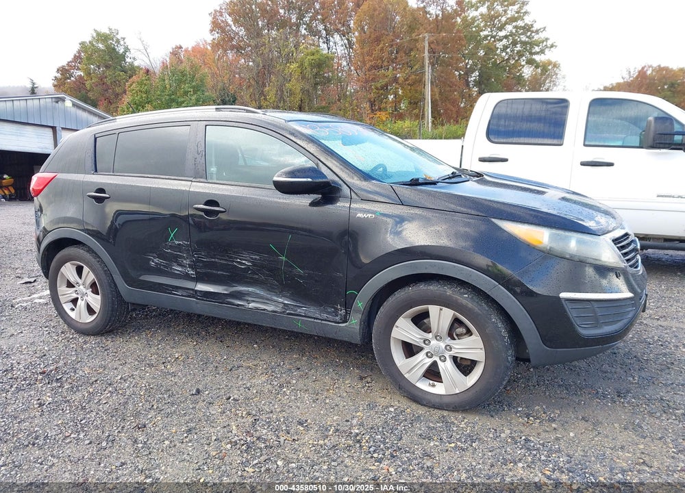 2011 KIA SPORTAGE VIN: KNDPBCA29B7023622