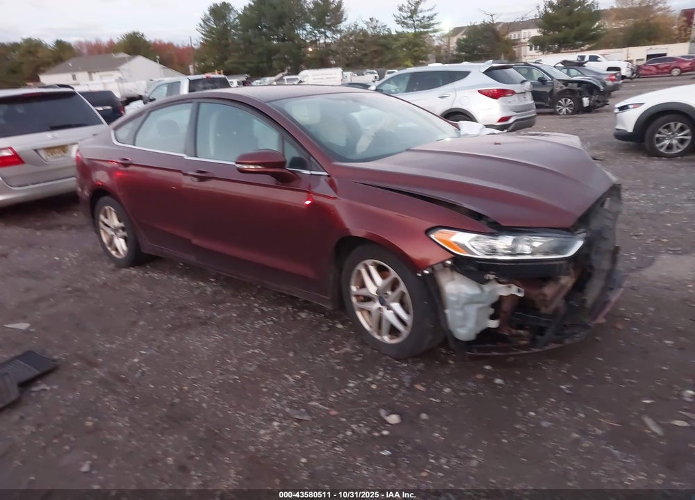 2016 FORD FUSION SE VIN: 3FA6P0HD9GR336873