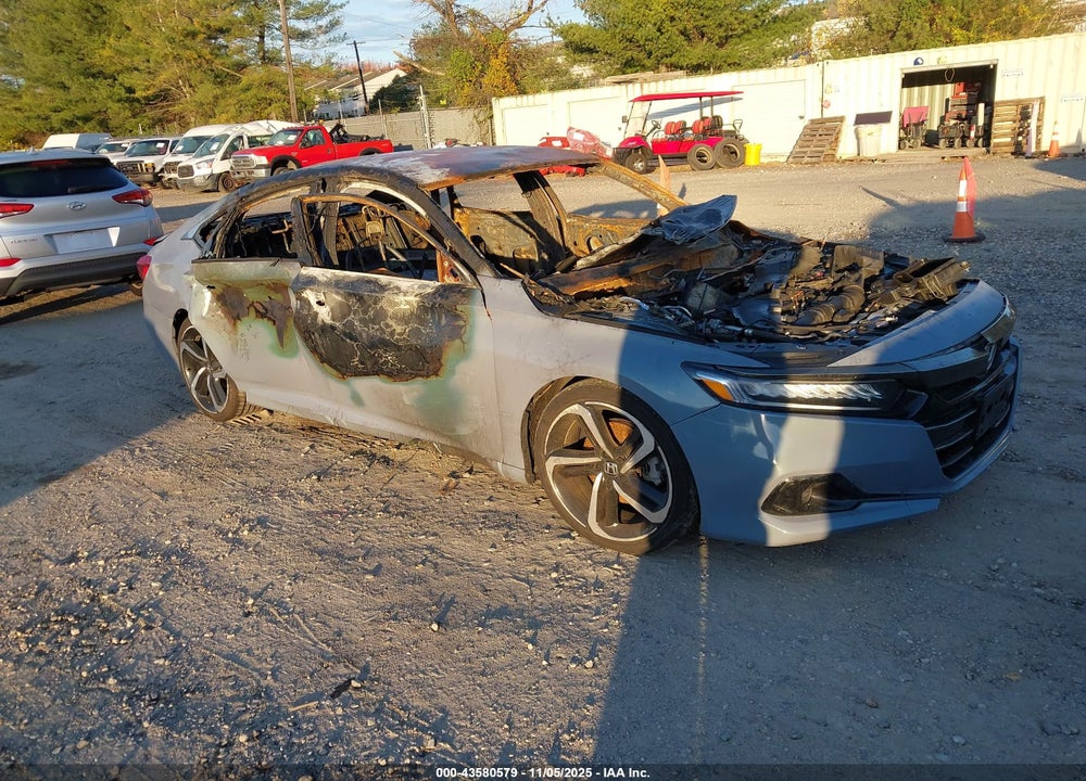 2022 HONDA ACCORD SPORT VIN: 1HGCV1F34NA077902
