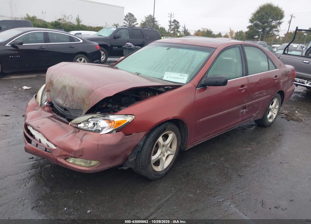 2004 TOYOTA CAMRY XLE VIN: 4T1BE30K24U323196