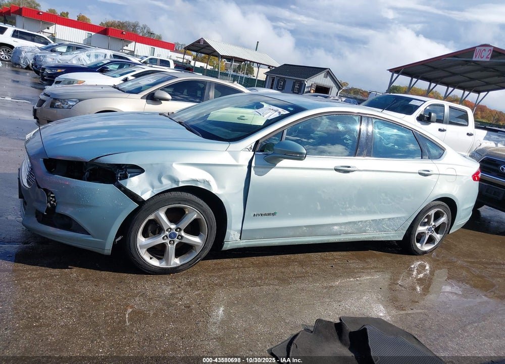 2013 FORD FUSION HYBRID SE VIN: 3FA6P0LU0DR317146