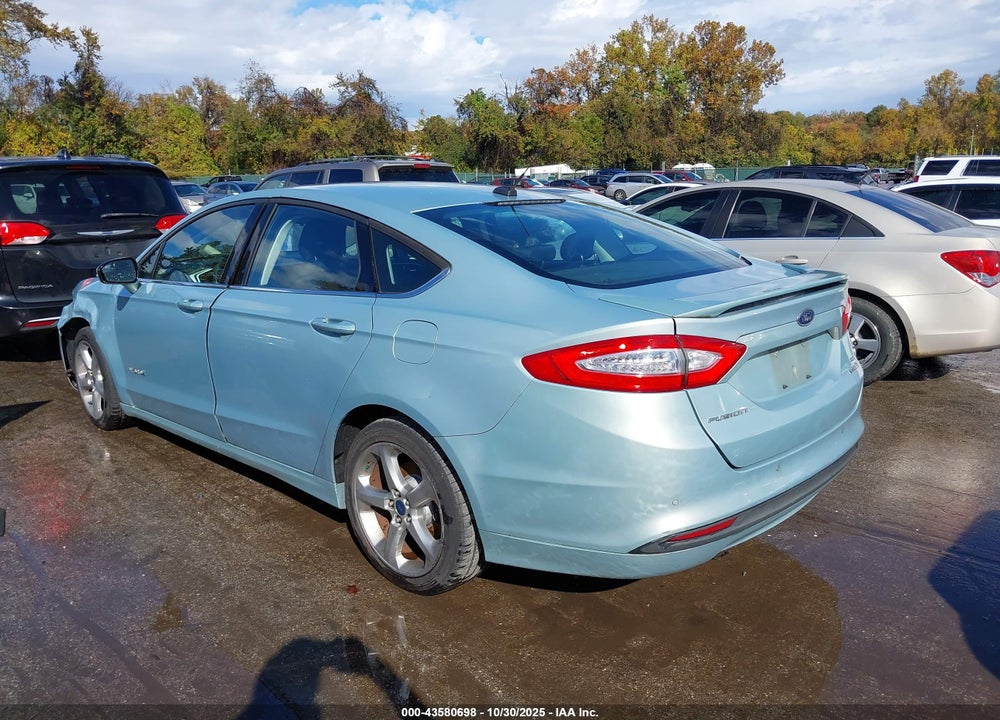 2013 FORD FUSION HYBRID SE VIN: 3FA6P0LU0DR317146