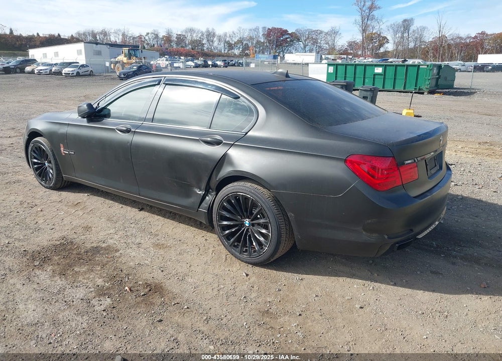 2012 BMW 7 SERIES VIN: WBAKC6C51CDX99601