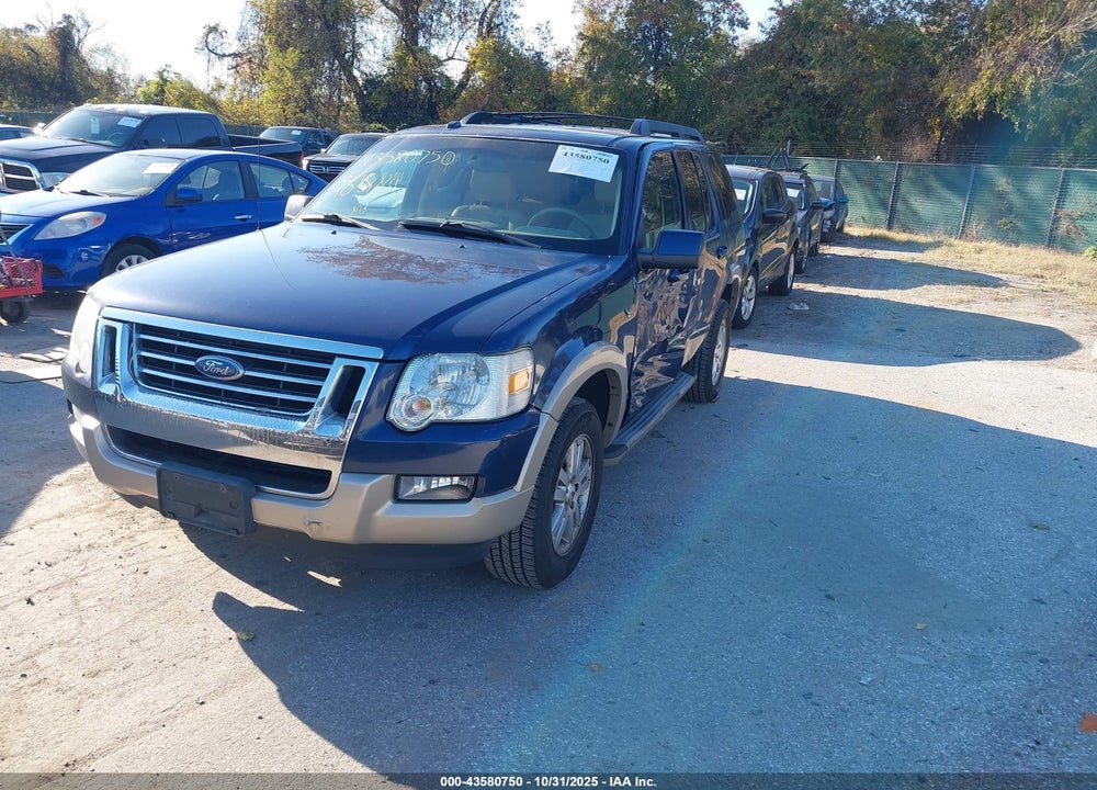 2008 FORD EXPLORER EDDIE BAUER VIN: 1FMEU74808UA26634
