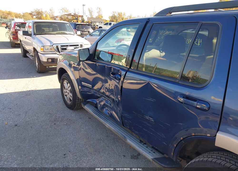 2008 FORD EXPLORER EDDIE BAUER VIN: 1FMEU74808UA26634