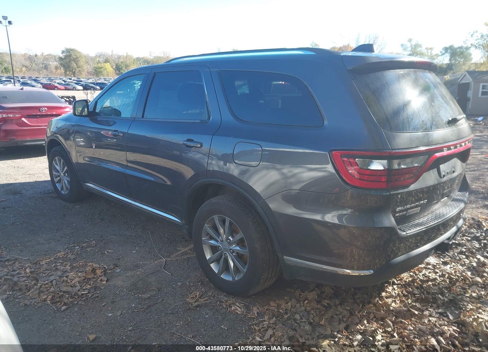 2017 DODGE DURANGO SXT AWD VIN: 1C4RDJAG5HC945372