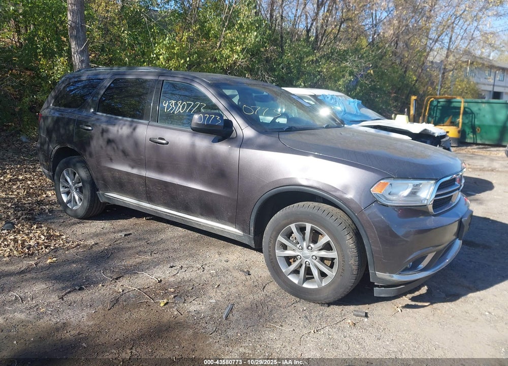 2017 DODGE DURANGO SXT AWD VIN: 1C4RDJAG5HC945372