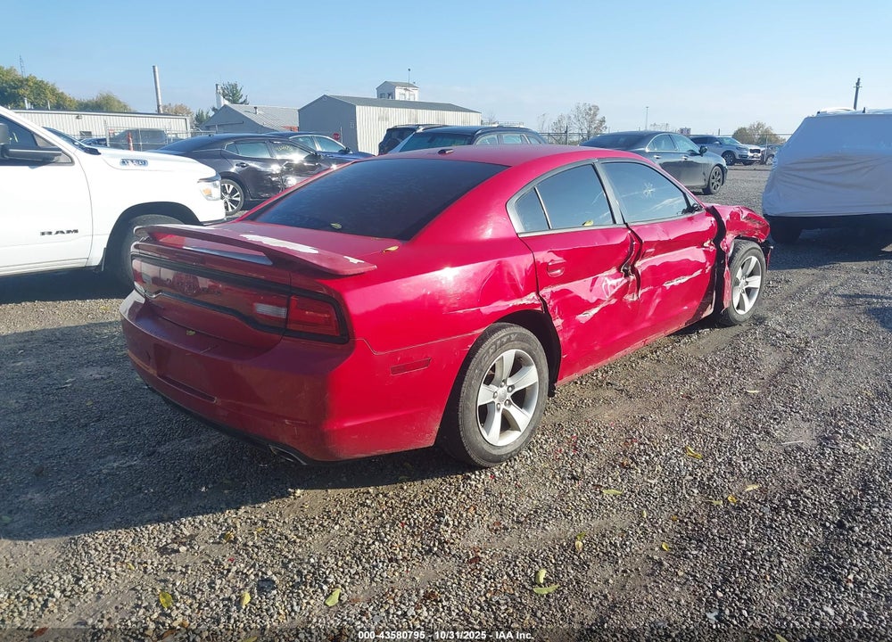 2013 DODGE CHARGER SE VIN: 2C3CDXBG5DH594739