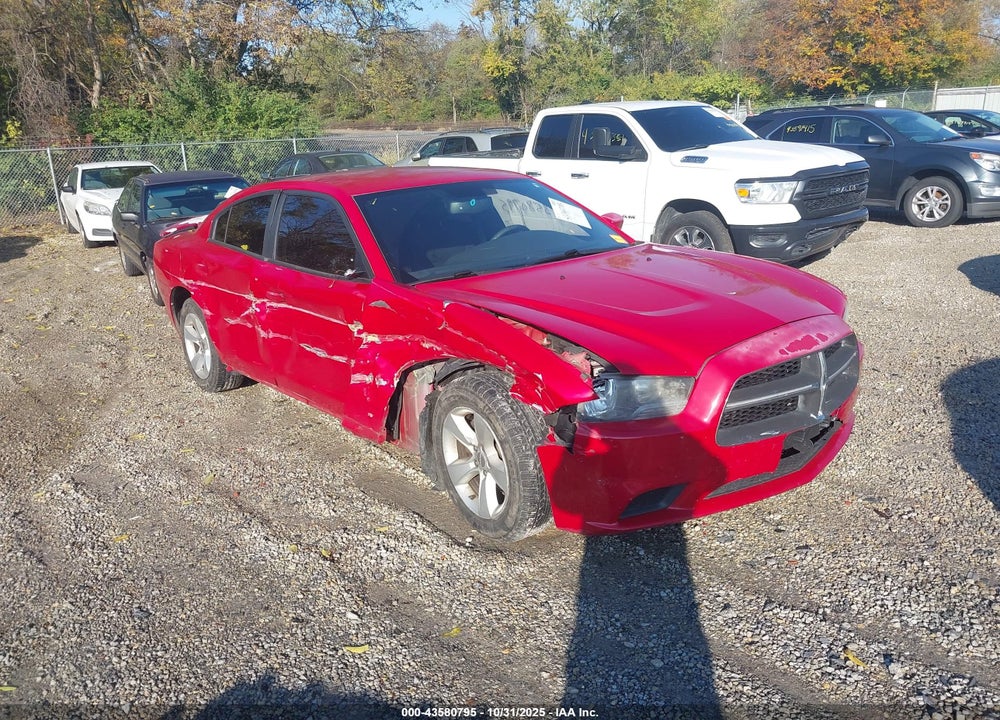 2013 DODGE CHARGER SE VIN: 2C3CDXBG5DH594739