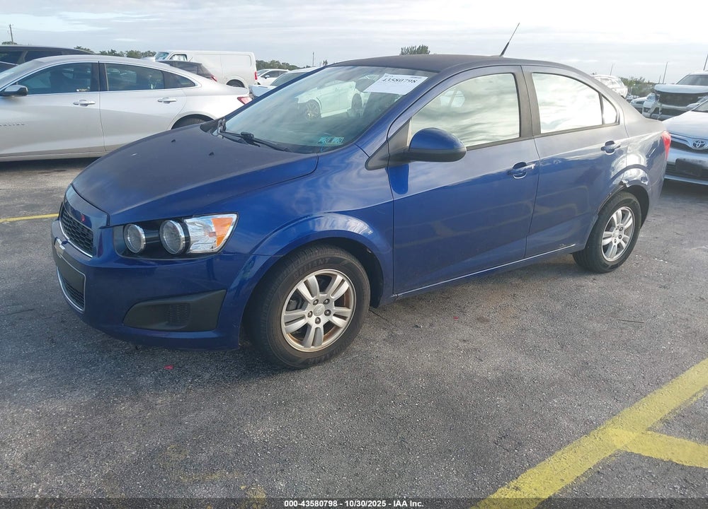 2012 CHEVROLET SONIC 2LS VIN: 1G1JA5SH4C4208664