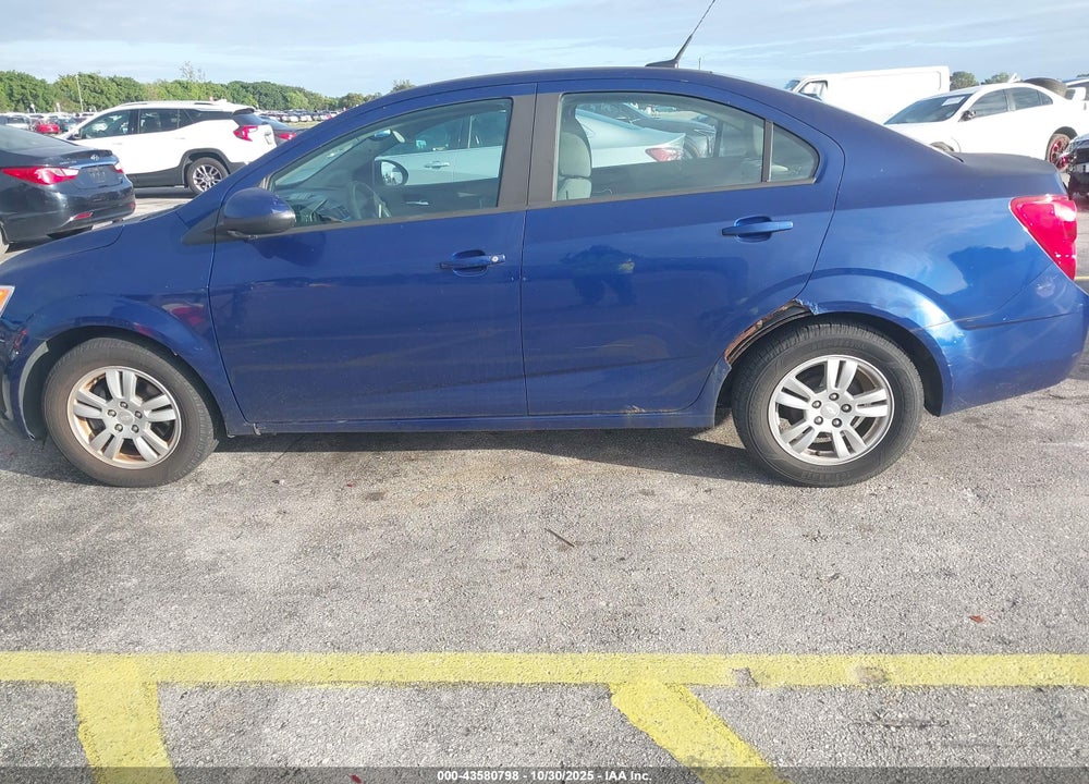 2012 CHEVROLET SONIC 2LS VIN: 1G1JA5SH4C4208664