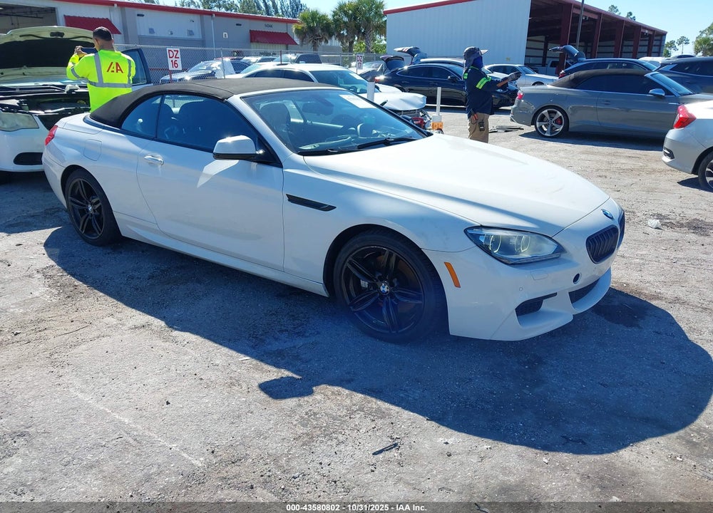 2015 BMW 640I XDRIVE VIN: WBAYP5C58FD873304