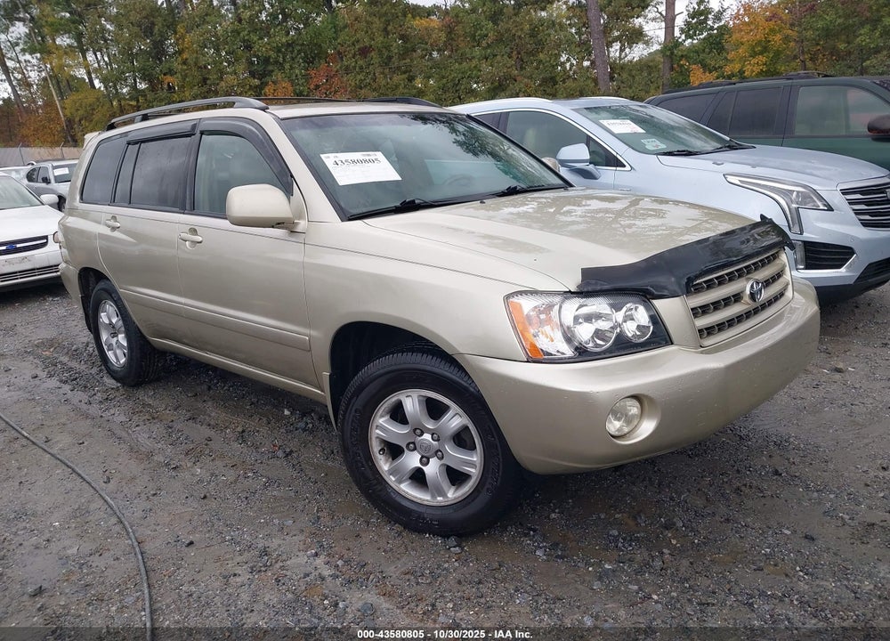 2002 TOYOTA HIGHLANDER LIMITED V6 VIN: JTEGF21A220059176