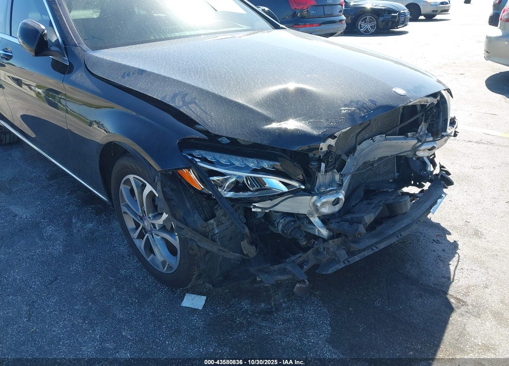 2017 MERCEDES-BENZ C CLASS VIN: WDDWF4KB8HR244605