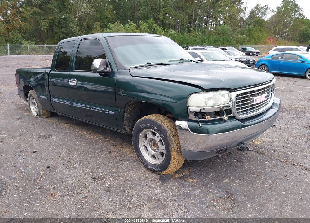 2001 GMC SIERRA 1500 SLE VIN: 2GTEC19V111312822