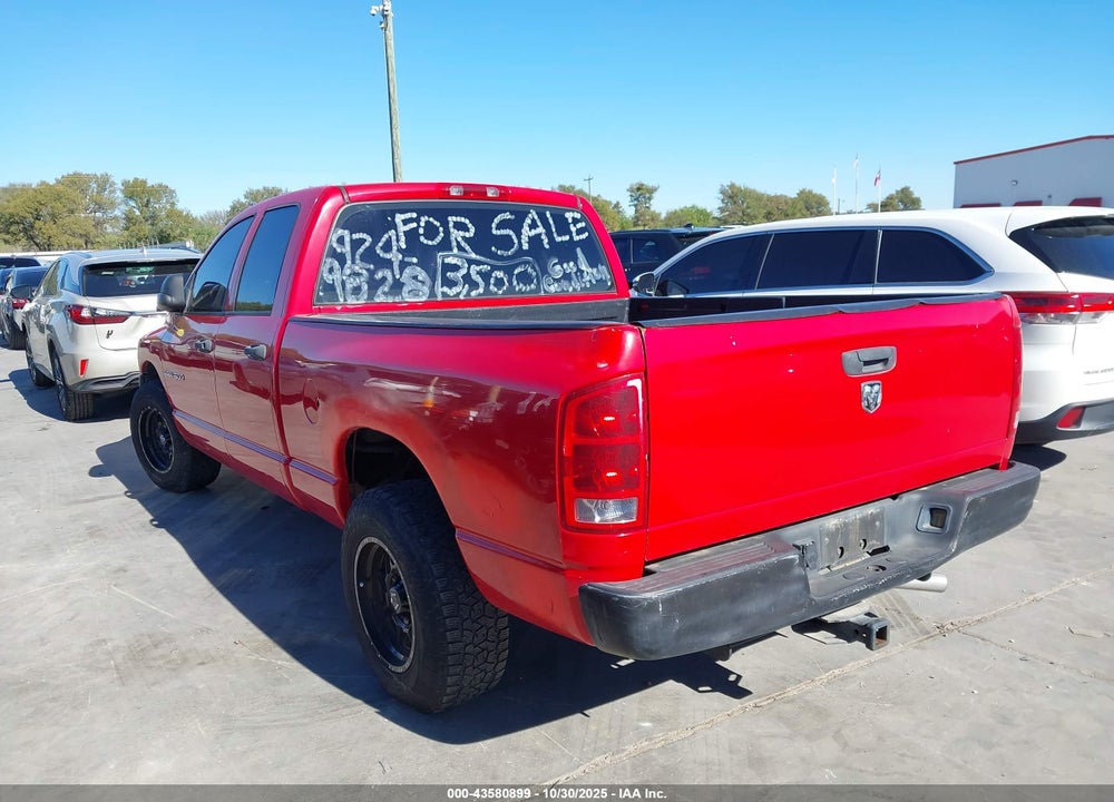 2005 DODGE RAM 1500 ST VIN: 1D7HA18K65J558986