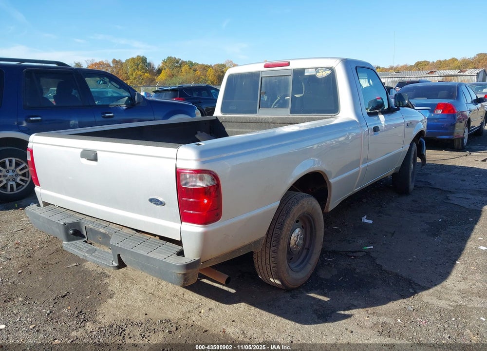 2004 FORD RANGER XL/XLT VIN: 1FTYR10D24PB18811
