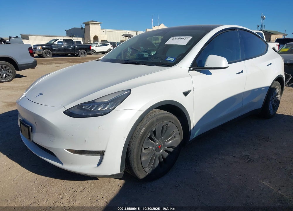 2021 TESLA MODEL Y LONG RANGE DUAL MOTOR ALL-WHEEL DRIVE VIN: 5YJYGAEE5MF212702