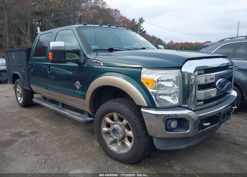 2011 FORD F-350 LARIAT VIN: 1FT8W3BT5BEB71147