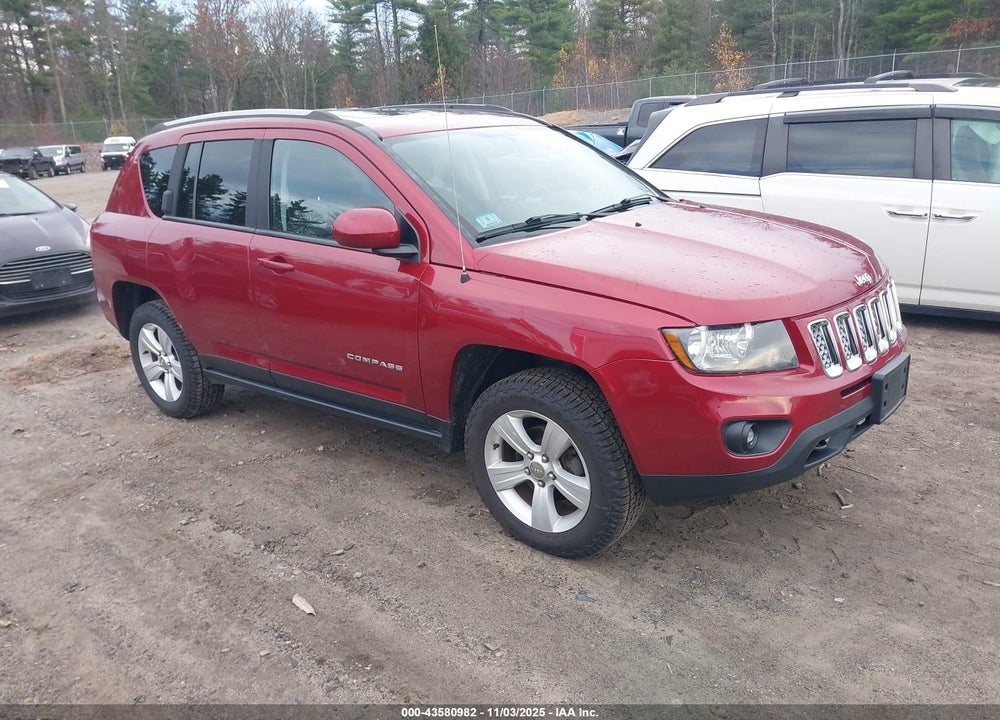 2017 JEEP COMPASS LATITUDE 4X4 VIN: 1C4NJDEB8HD101652