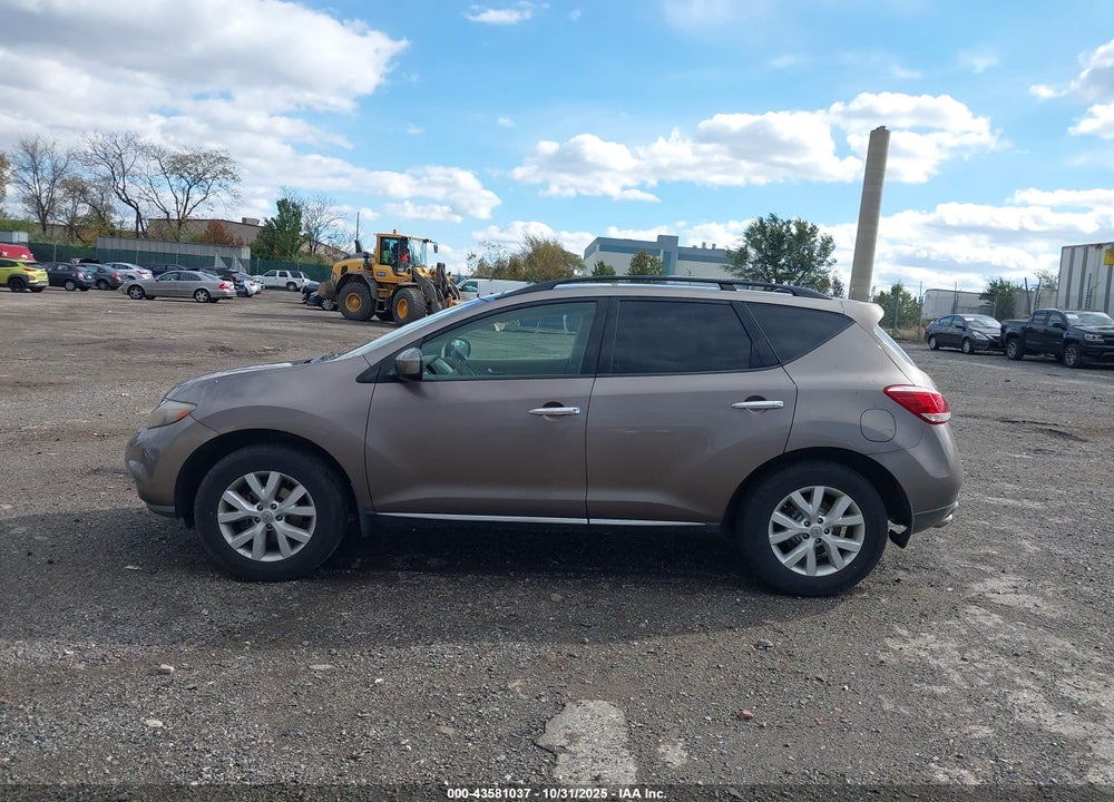 2011 NISSAN MURANO SL VIN: JN8AZ1MWXBW161068