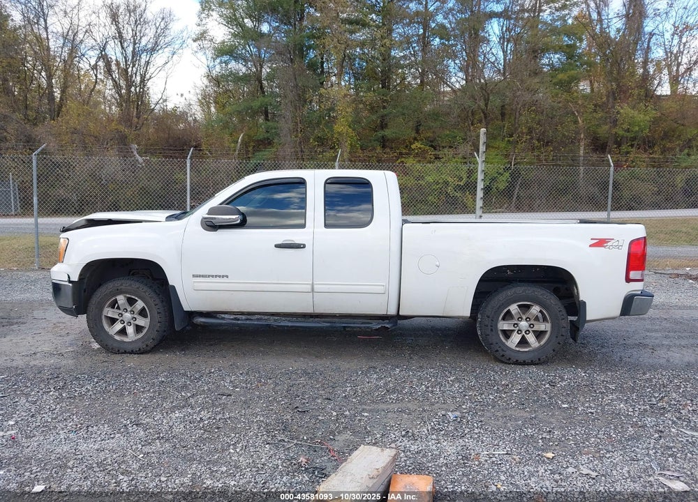 2012 GMC SIERRA 1500 SLE VIN: 1GTR2VE74CZ262883