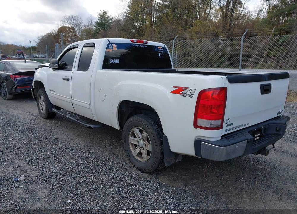 2012 GMC SIERRA 1500 SLE VIN: 1GTR2VE74CZ262883