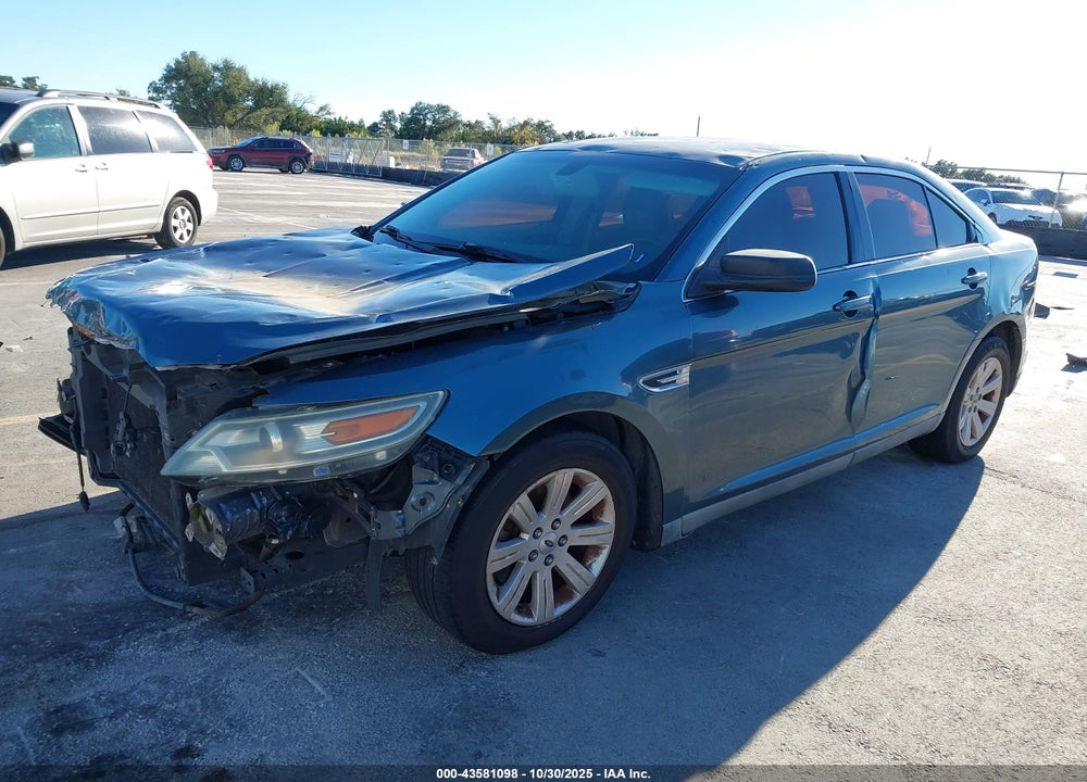 2010 FORD TAURUS SE VIN: 1FAHP2DW6AG136804
