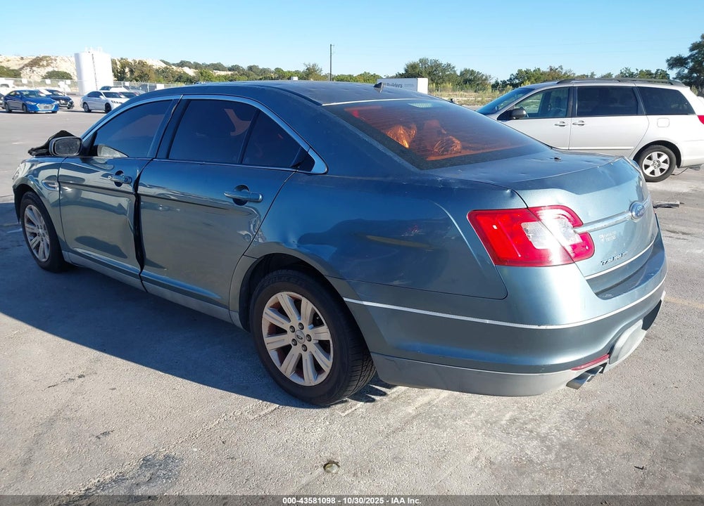 2010 FORD TAURUS SE VIN: 1FAHP2DW6AG136804