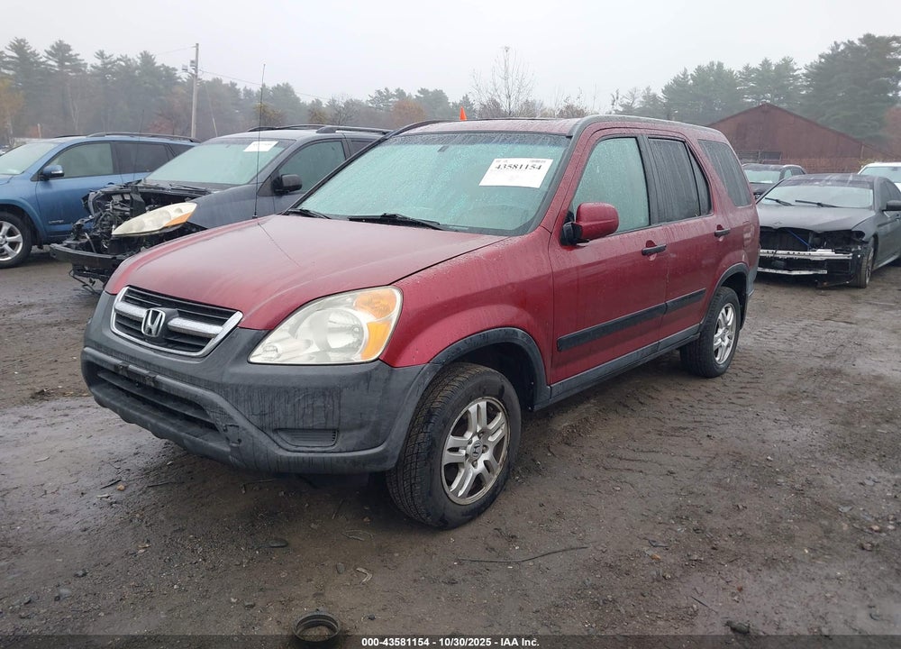 2004 HONDA CR-V EX VIN: SHSRD78814U232508