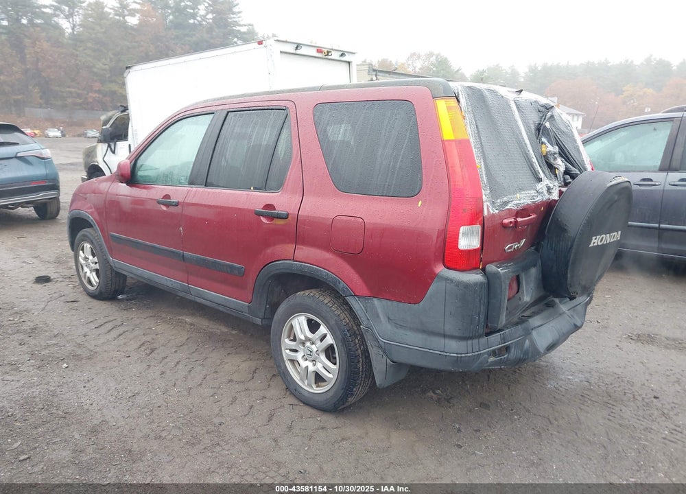 2004 HONDA CR-V EX VIN: SHSRD78814U232508