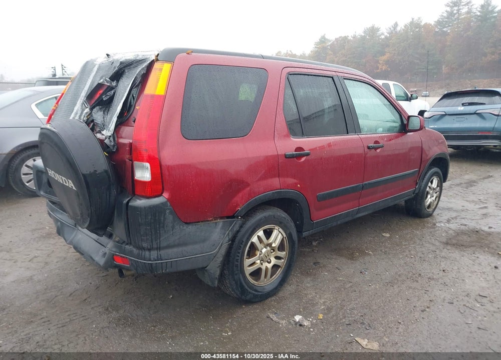 2004 HONDA CR-V EX VIN: SHSRD78814U232508