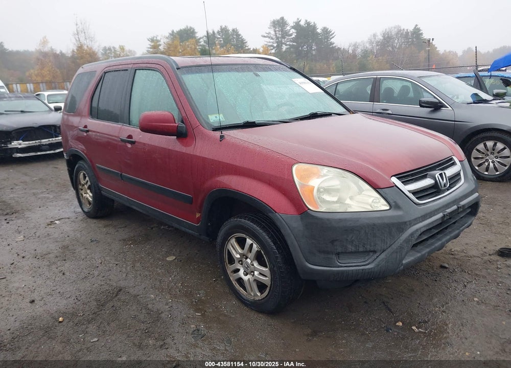 2004 HONDA CR-V EX VIN: SHSRD78814U232508