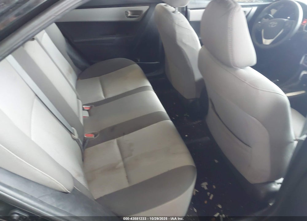2017 TOYOTA COROLLA LE VIN: 2T1BURHE6HC921626