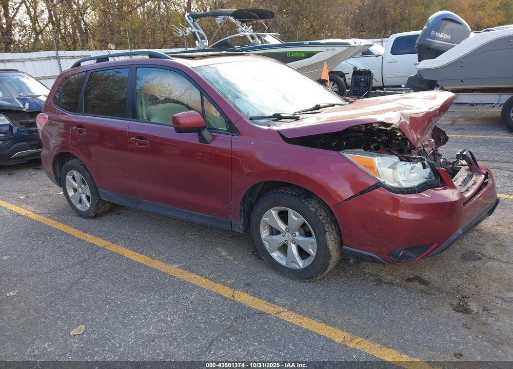 2015 SUBARU FORESTER 2.5I PREMIUM VIN: JF2SJAFC3FH546798