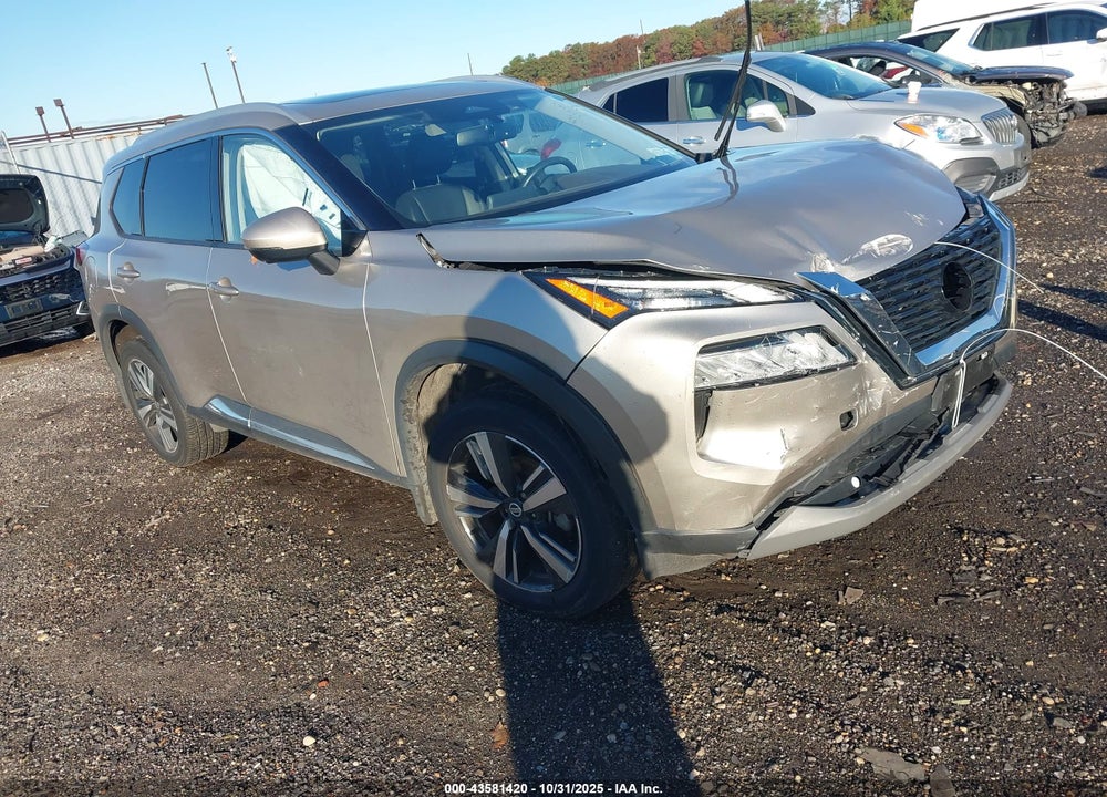 2021 NISSAN ROGUE SL INTELLIGENT AWD VIN: JN8AT3CB7MW241474