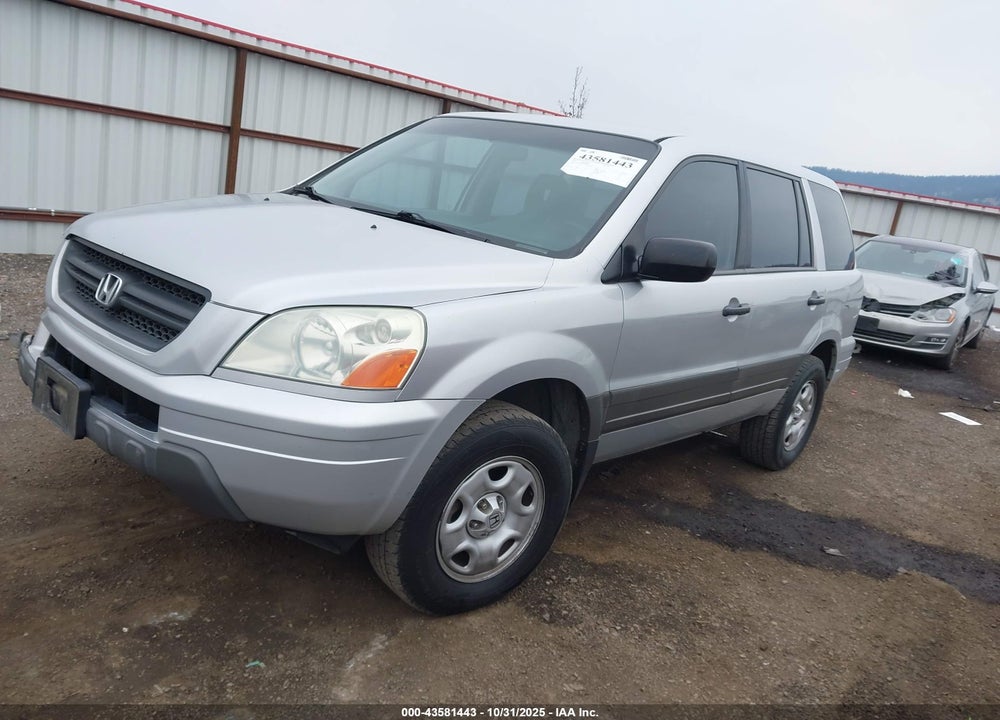 2004 HONDA PILOT LX VIN: 2HKYF18114H524383