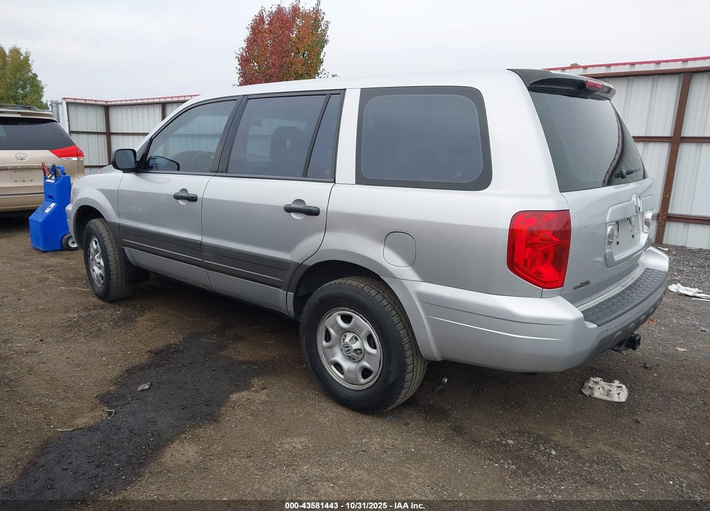 2004 HONDA PILOT LX VIN: 2HKYF18114H524383