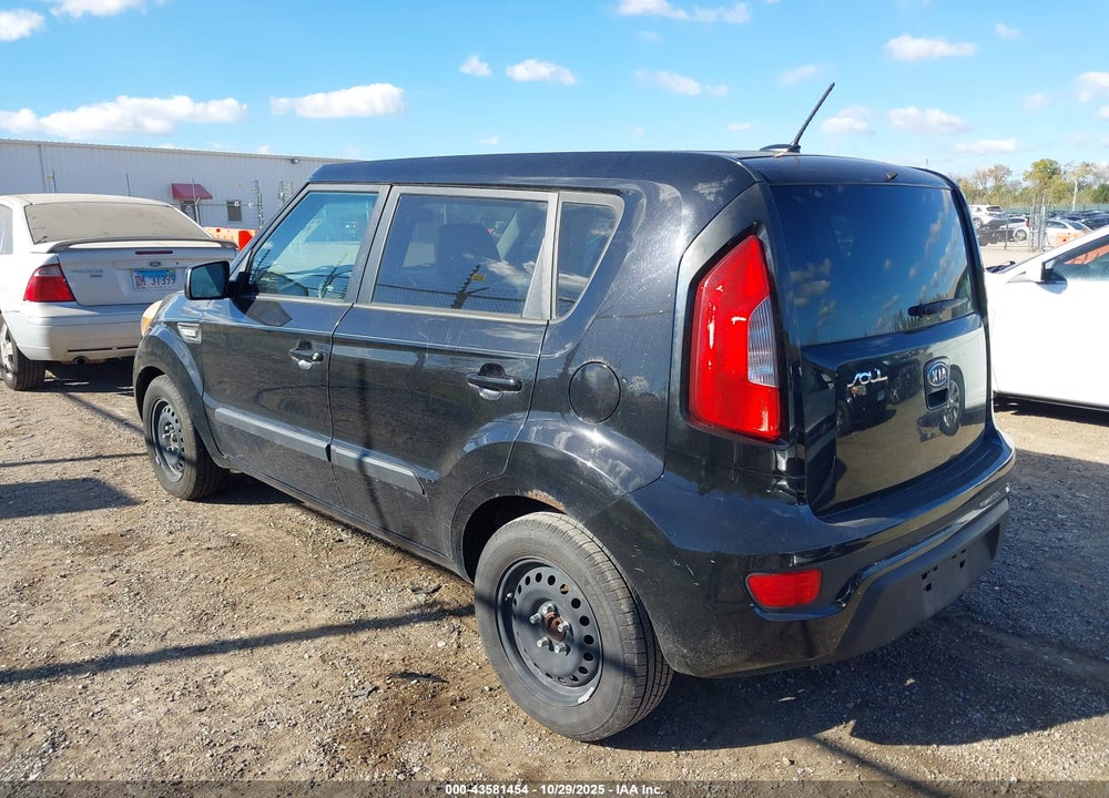 2012 KIA SOUL VIN: KNDJT2A56C7476959