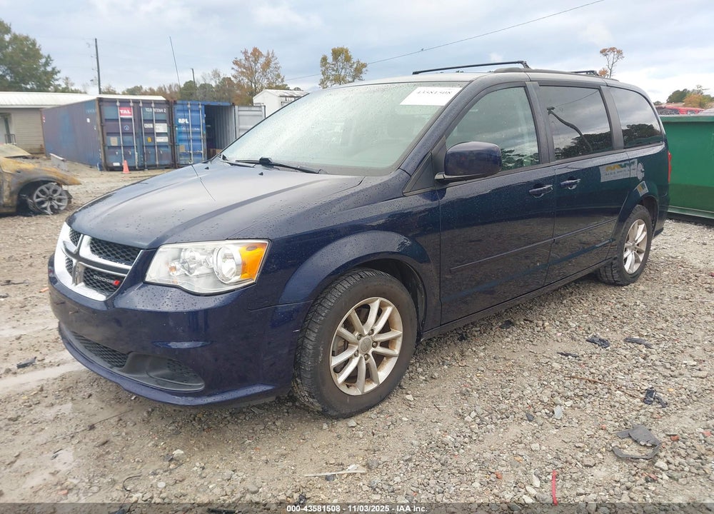 2016 DODGE GRAND CARAVAN SXT VIN: 2C4RDGCG9GR266565
