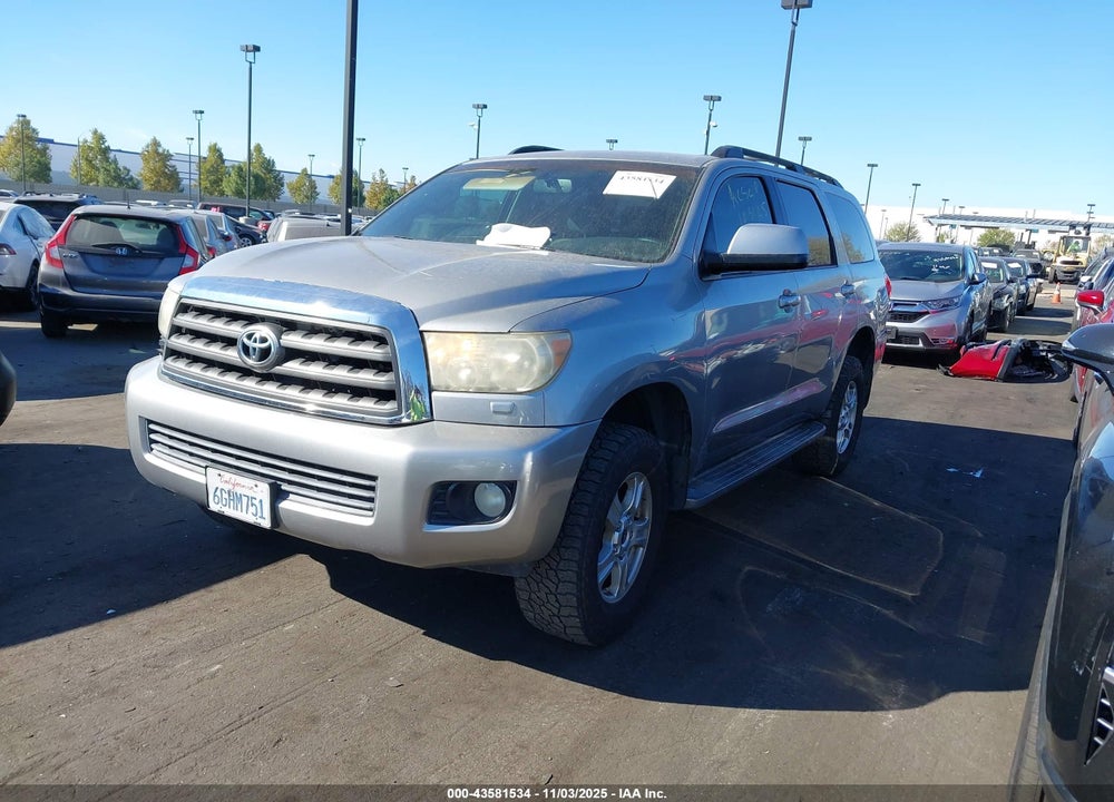 2008 TOYOTA SEQUOIA SR5 5.7L V8 VIN: 5TDZY64AX8S015359