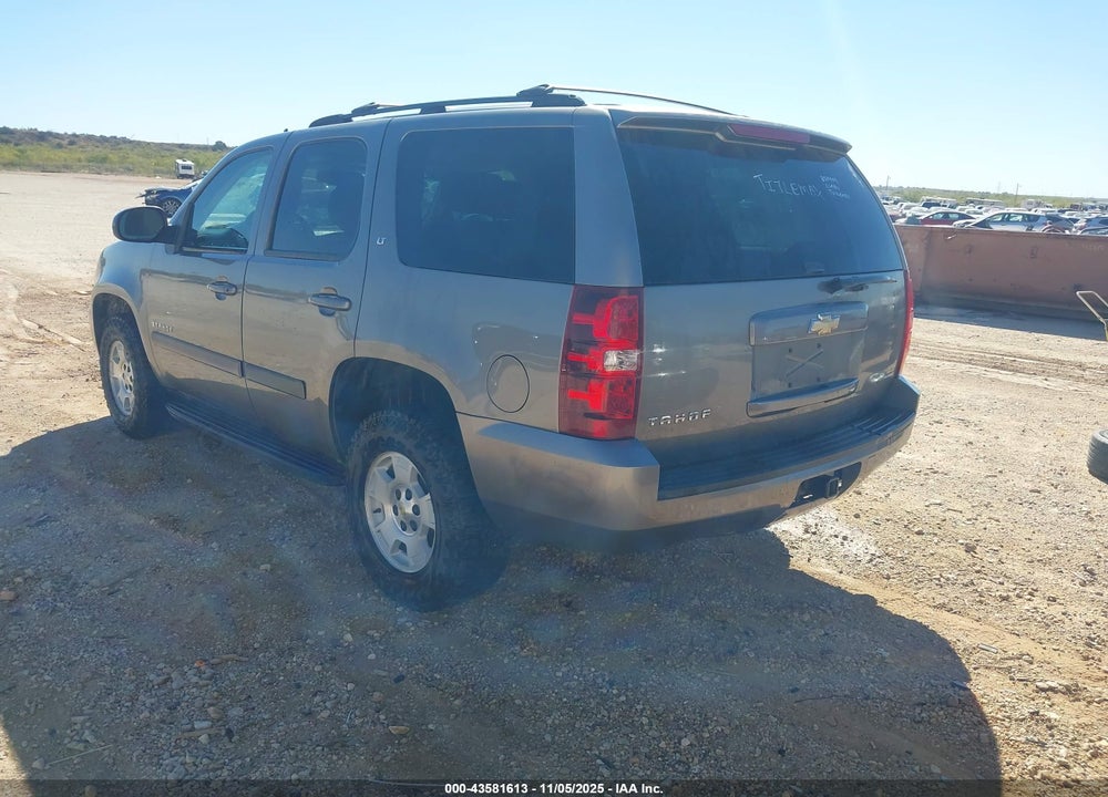 2007 CHEVROLET TAHOE LT VIN: 1GNFK13067R250409