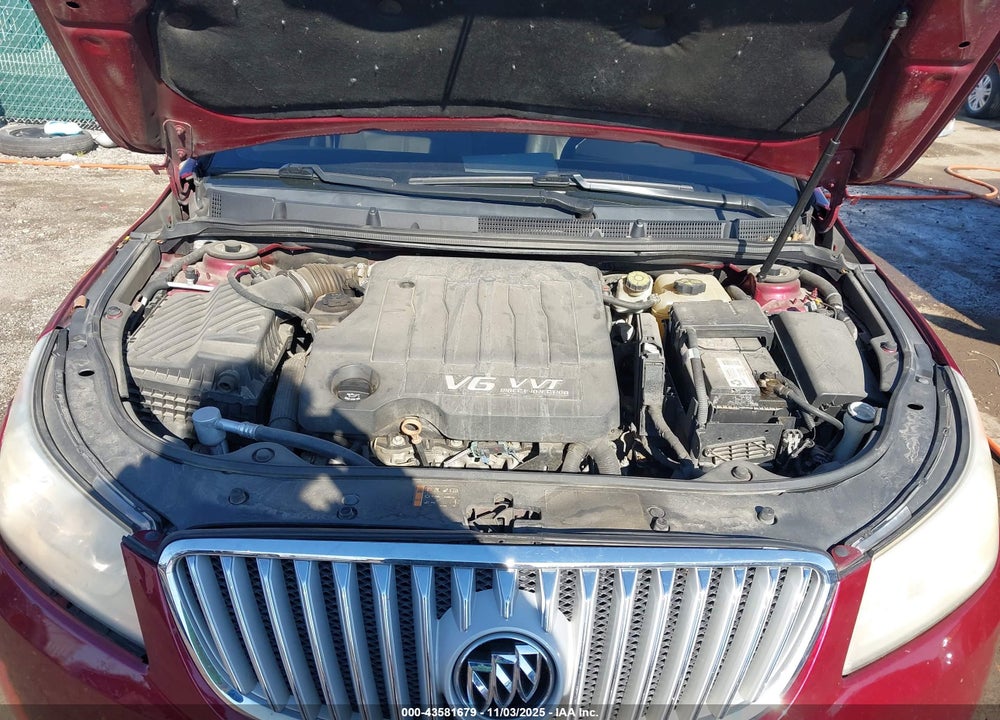 2011 BUICK LACROSSE VIN: 1G4GC5ED4BF325339