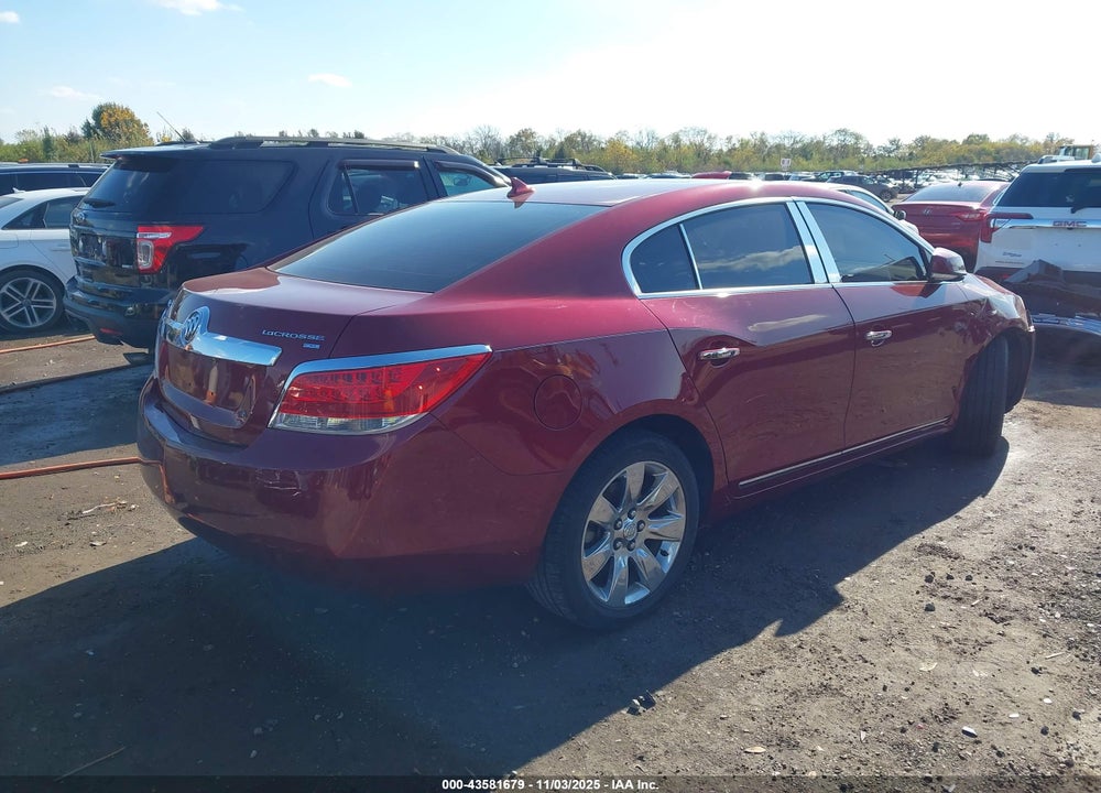 2011 BUICK LACROSSE VIN: 1G4GC5ED4BF325339